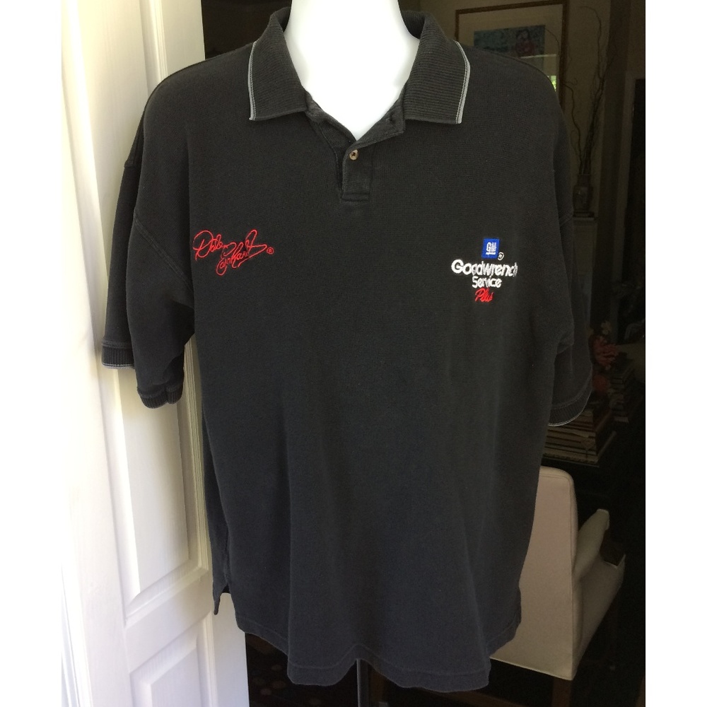 Competitors View Dale Earnhardt Polo L Vintage